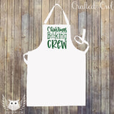 Christmas Baking Crew Gingerbread Man Apron