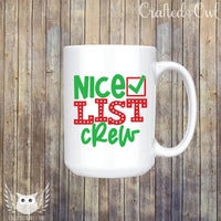 Nice List Crew Ceramic Mug